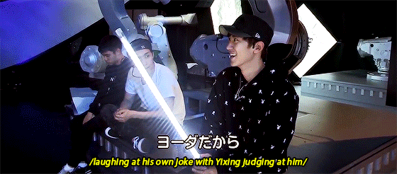 luderella:  he’s too used to his own nickname ㅋㅋㅋ 