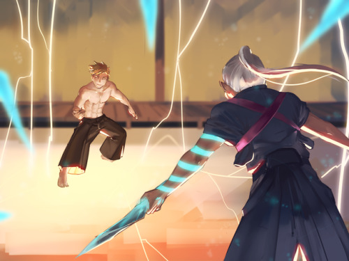surfacage:  some rough things because apparently i forgot how to paint ._. 