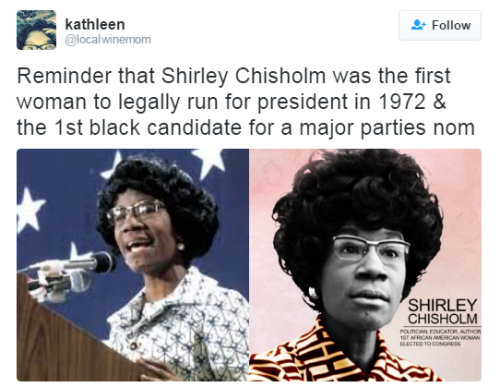 Porn Pics the-real-eye-to-see:  Shirley Chisholm was