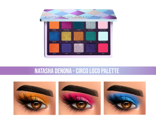                     NATASHA DENONA -  CIRCO LOCO13  colors.Eyeshadow categoryHQ mod compatibleDOWNLO