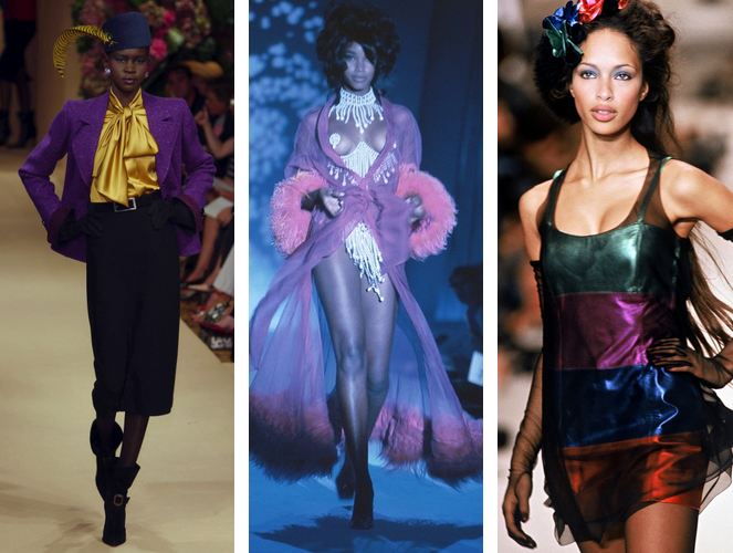 hellyeahblackmodels:  Queens from the past  Alek Wek, Beverly Peele, Brandi Quiñones,