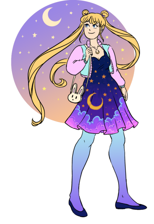 sailor-moon-rei: liasangria: i drew this dress and now i want it I WANT THAT DRESS TOO