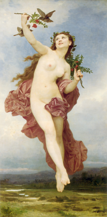 via-appia: Day, 1881 William-Adolphe Bouguereau (1825-1905)