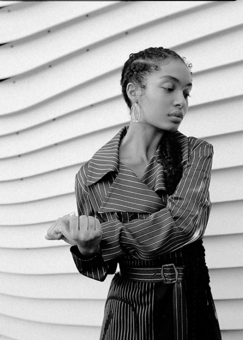 yarasayeh:yara shahidi photographed by emman montalvan for what to wear