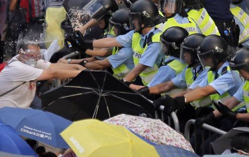 micdotcom:  35 intense photos capture protesters’ struggle for democracy in Hong Kong Follow micdotcom  