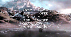 glorfindhel:Roads go ever ever onUnder cloud and under star,Yet feet that wandering have goneTurn at