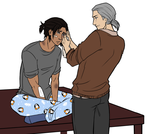 ask-the-kenways:Father didn’t ask any questions. He took care of me without even uttering a single w