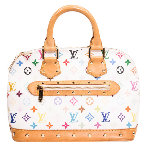 highimnoodles: Louis Vuitton Multicolor Alma. 