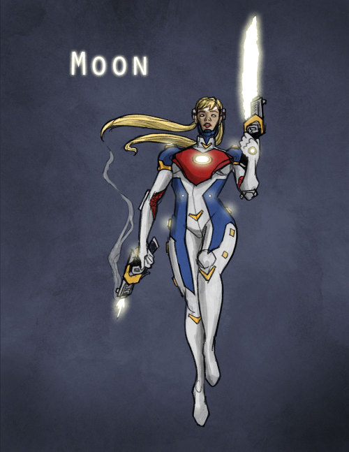 tsengsational:  I’ve been wanting to do a Sailor Moon reboot for a while. I’ve gone through three or four iterations of this idea. First it was a traditional superhero comic, then it was a sci-fi setting, then it was a fantasy setting… this is the