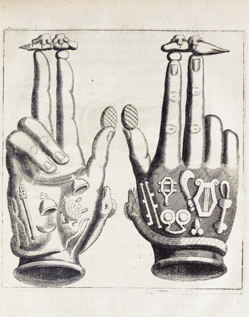 Lorenzo Pignoria &amp; Giacomo Filippo Tomasini, hand illustration form the bookLaurentii Pignorii 