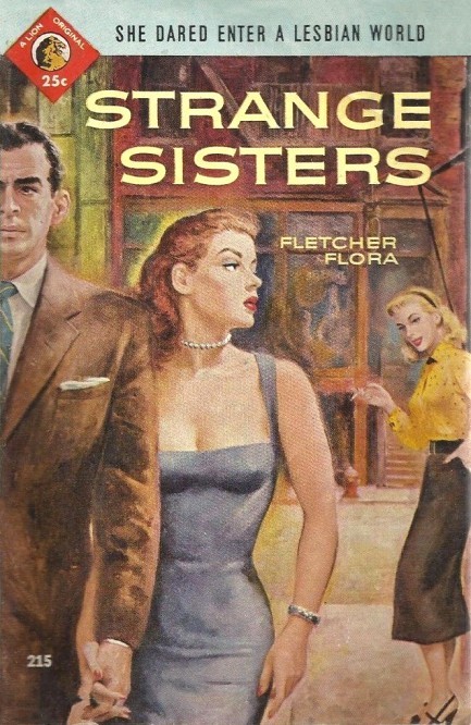 Lesbian pulp fiction book covers