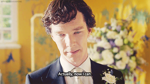 amygloriouspond:  aconsultingdetective: ∞ Scenes of Sherlock  The point I’m trying