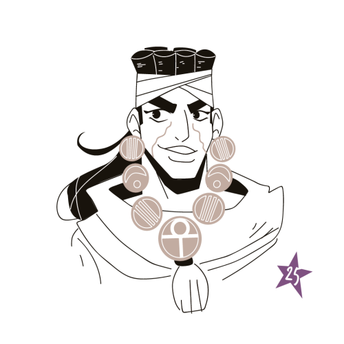 Jojoctober #21 - Muhammad Avdol (Stardust Crusaders )