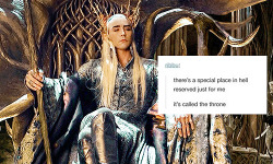 virtual-fakeman:  Thranduil + text posts