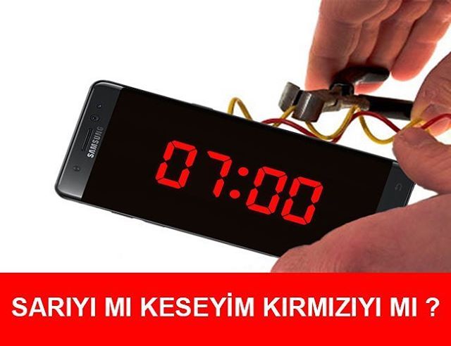 Sarıyı mı keseyim kırmızıyı mı ?