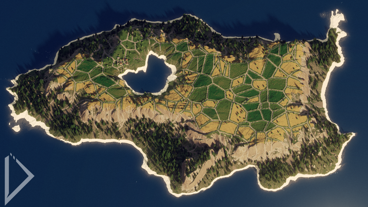 ibuildpixels:  Alerak: Minecraft terrain by Darastlix