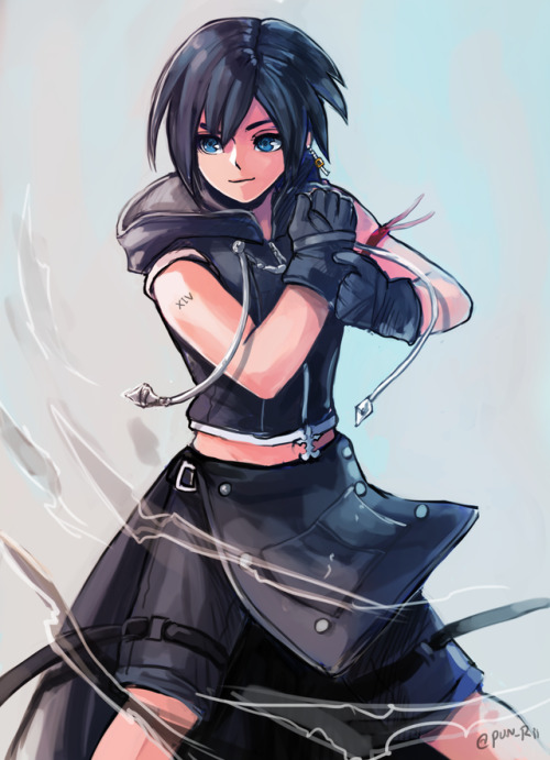 pun-riii:  Xion - Tifa’s costume KHUX