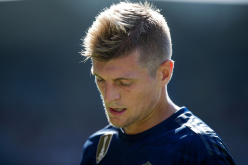 Toni Kroos during Celta de Vigo v Real Madrid on August 17, 2019