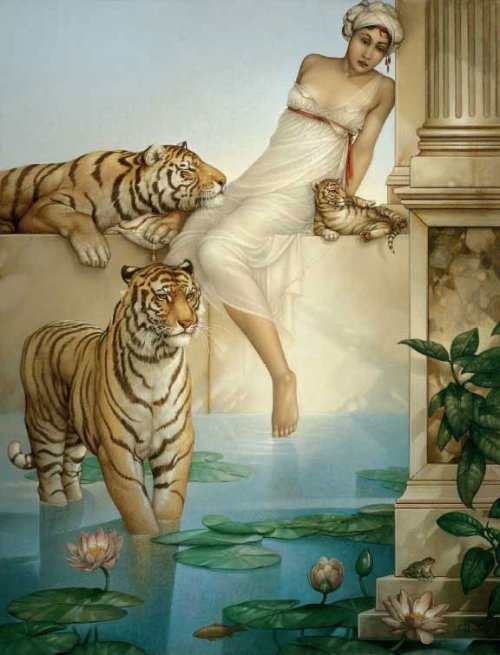 Art by Michael Parkes,