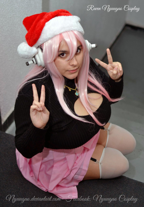 Christmas Super Sonico Mini-Photoshoot by Haru-San at TNT Christmas EspecialFind more in my Dev