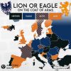 Lion or Eagle on the coat of arms?
by amazing__maps