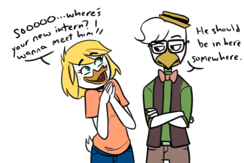 lettheladylead:DICKIE IN DUCKBURG! || 4Gyro was bragging to his “friend” Dickie (she say