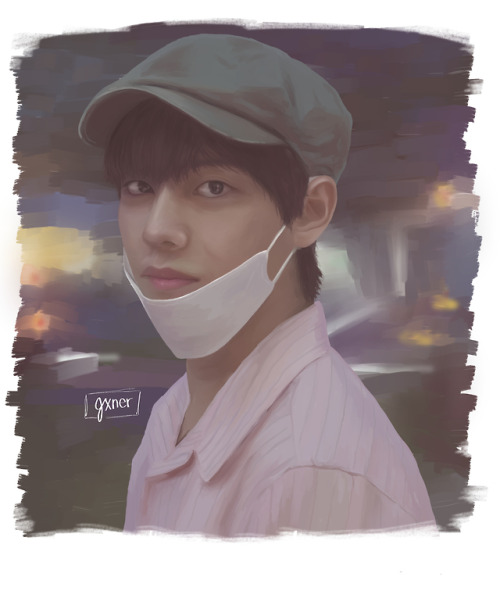 gxner-art: Taehyung from GCF in Osaka.Ps. I got tickets to see BTS in concert!!! art on instagr