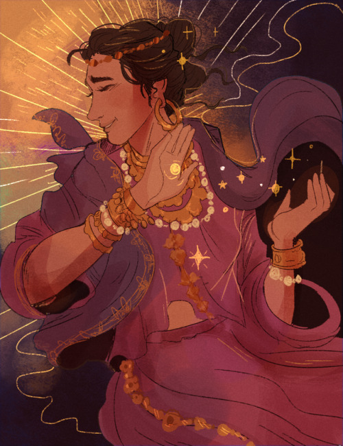 littlestpersimmon:Hanan, the Philippine goddess of the dawn, daughter of the chief of the gods and h