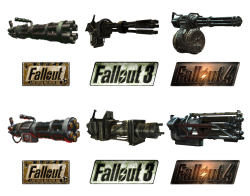 askwrathreview:  Fallout weapons evolution