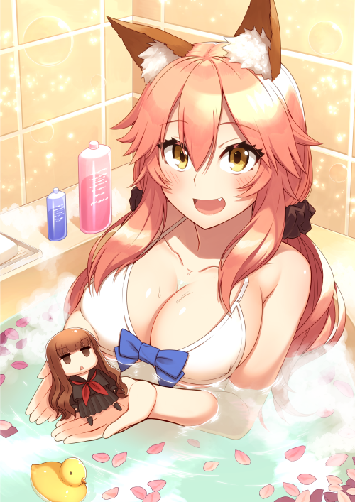 catgirlsdoingcatthings:  キャス狐 | オヤジ草 [pixiv] 
