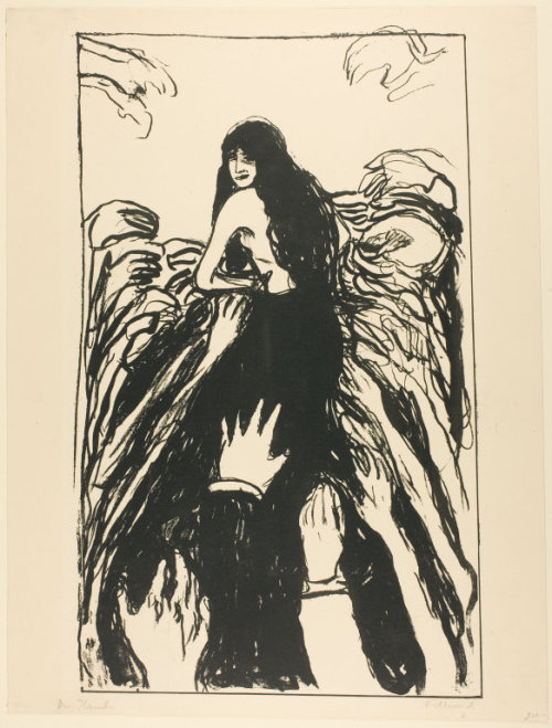 tamburina:  Edvard Munch, The Hands, 1895 