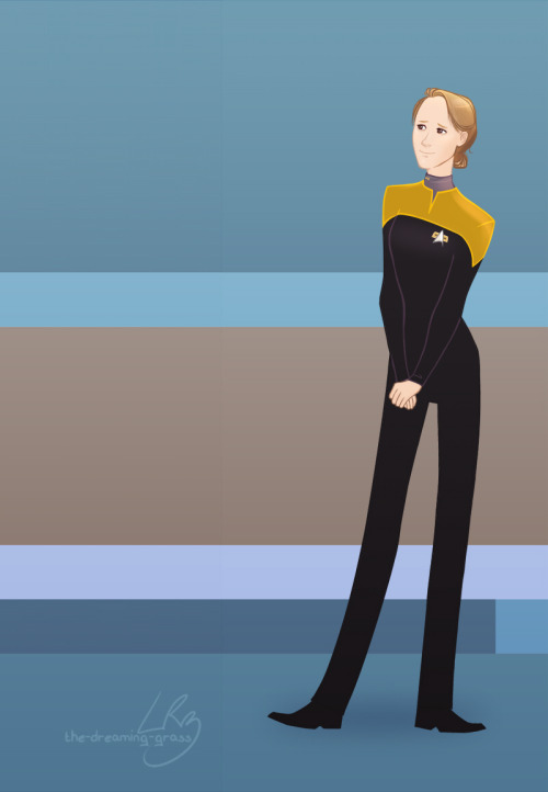 the-dreaming-grass: Ship of the Valkyries! Ensign Hallie KimLt. Tamara ParisChief Engineer B’Elanna 