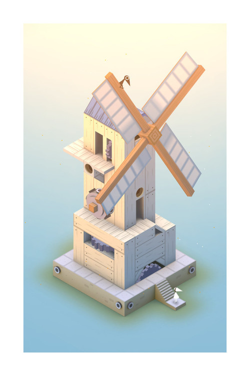 nobby-posts:  archatlas:  Monument Valley In-game art featured in Monument Valley. iam8bit collaborated with ustwo studio, the creator of “Monument Valley, to create these prints.   THIS WAS  SUCH  A GREAT GAMECUTE PRINCESSCUTE BORDS10/10