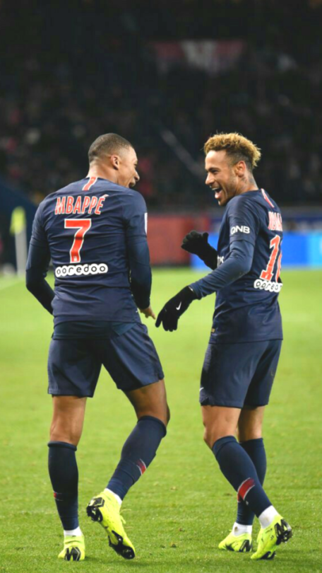 Football Edits Neymar Jr And Kylian Mbappe Lockscreens Like If