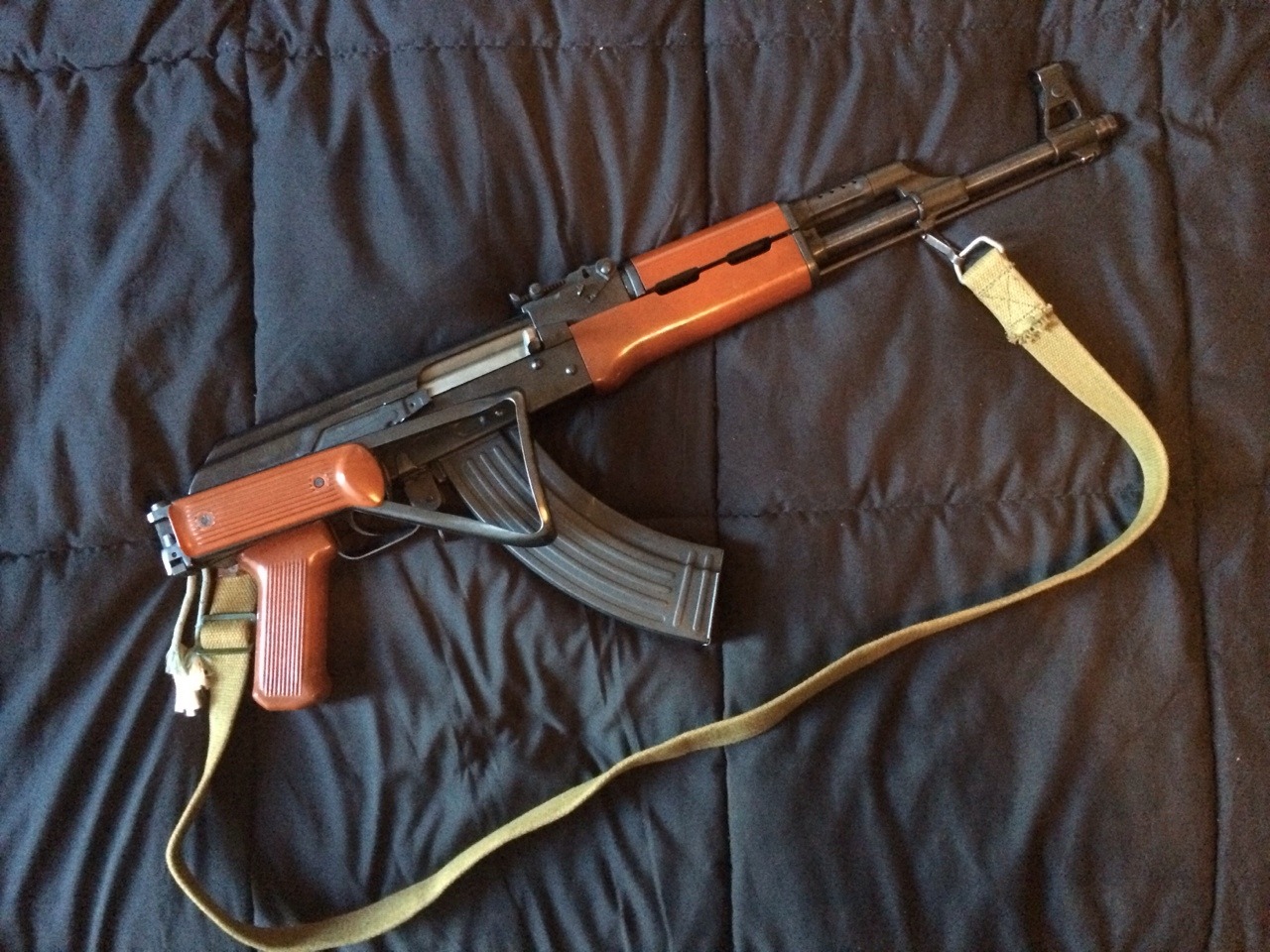 rtf-j:  Polytech AKS-762.  Although not my rifle (holding onto it for a buddy who’s