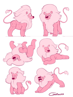 cybertoaster: Diamond Lions 2!  I wasn’t really satisfied with those original drawings, so I decided to draw a bunch more lions. I refined the designs for the Yellow and Blue lion. These were so much fun. 