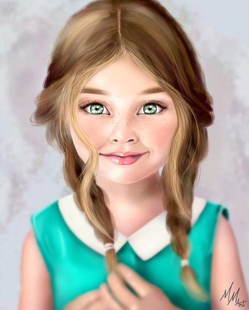 Sweet Girl Portrait