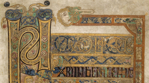 artofthedarkages:Gospels, MS 58, Trinity College Dublin