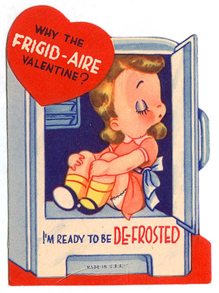 sixpenceee:Some creepy &amp; strange vintage Valentines. Here’s my compilation
