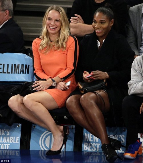 pigalle120: Caroline Wozniacki in Louboutins! Great athlete and great beauty!