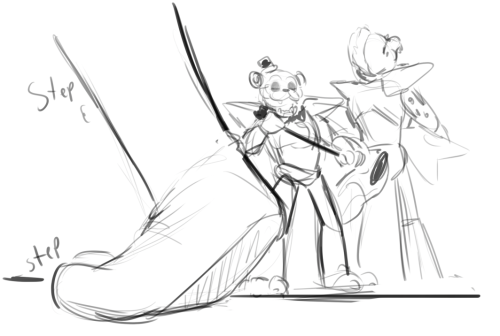 SO Anyway, I Want Something Like This To Happen As Gregory And Freddys First Meeting.Also! All The Animatronics