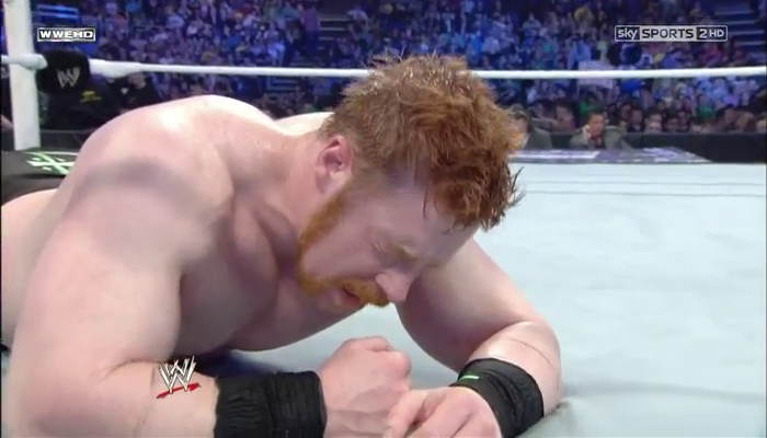 Poor Sheamus&hellip;let me help you! ;)