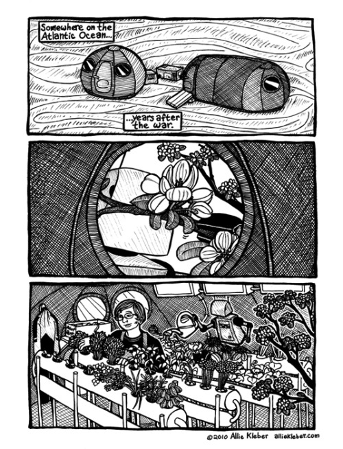 For Throwback Thursday: my application comic to the Center for Cartoon Studies, including the requir