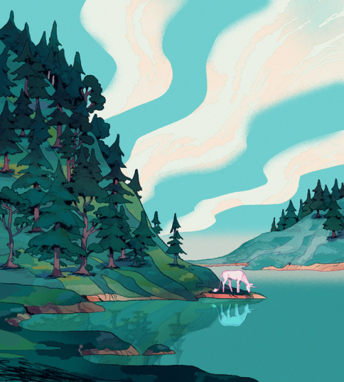Unicorns Are Immortal, And It Is Their Nature To Live In One Place - Usually A Forest - With A Clear