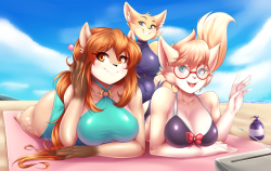 mleonheart:Commission for yt937  Yup, Another