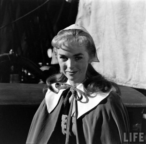 Dawn Addams in Plymouth Adventure(J.R. Eyerman. 1952)