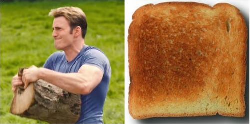 snowflakesandangelslove - Evolution of Steve Rogers, crispy burnt...