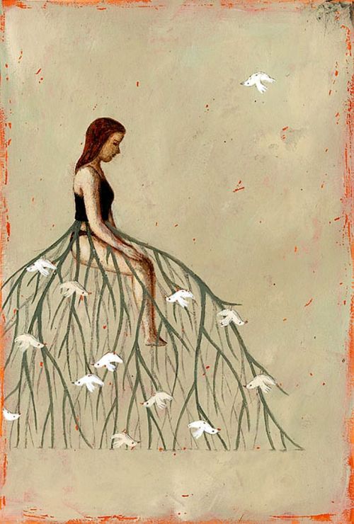 Ofra Amit (Israeli, b. 1976, based Tel Aviv, Israel) - Illustrations from Rootless Treetops for LUKS