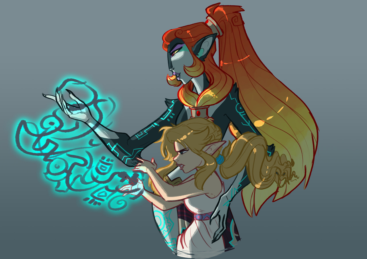 earthsong9405:  I was gonna simply wait and do ALL the headcanon for the Twili, including