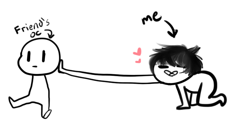 punktrolls:gently pets my friend’s characters from afar  always lol